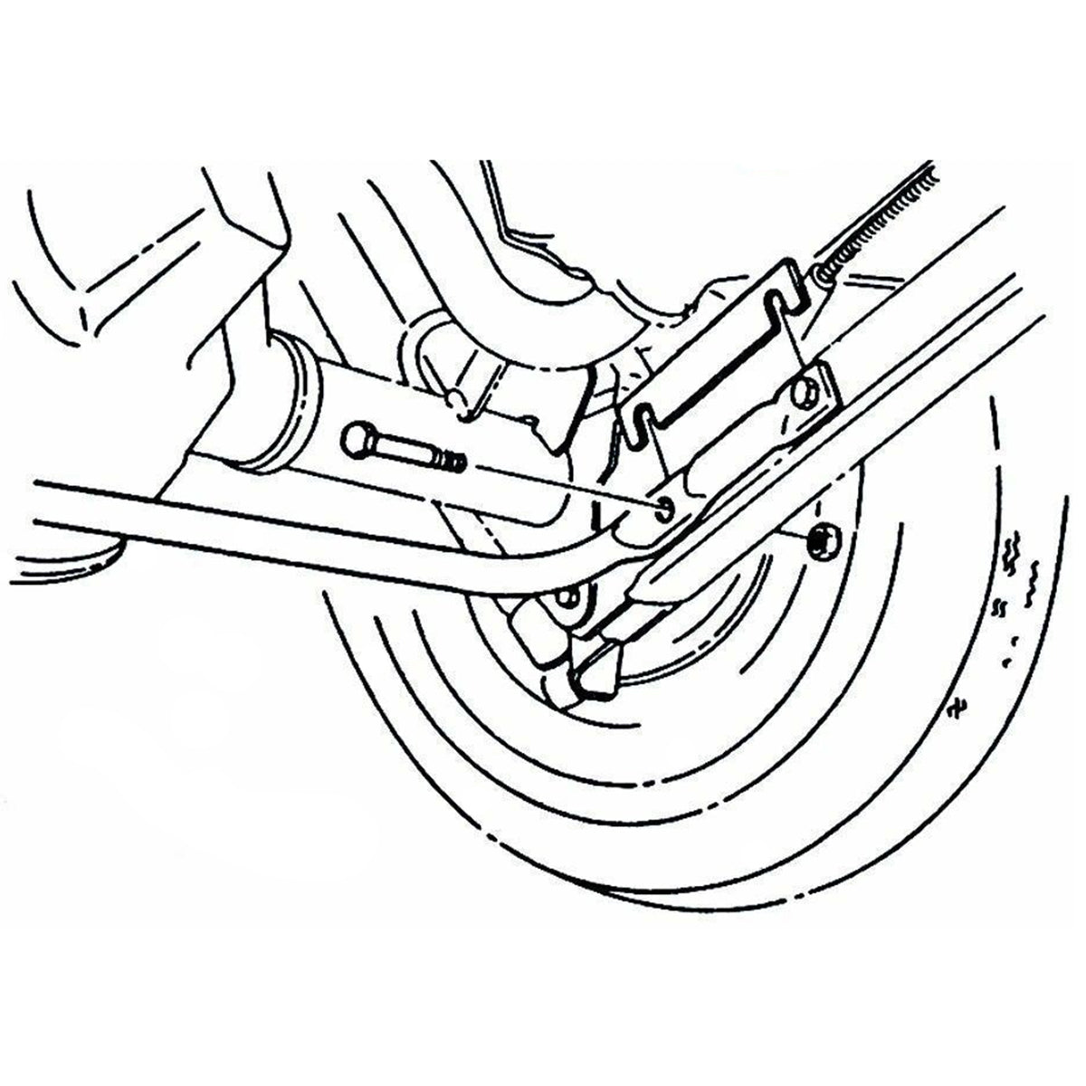 1964-72 GM A-body Rear Sway Bar Shim Kit 4pc