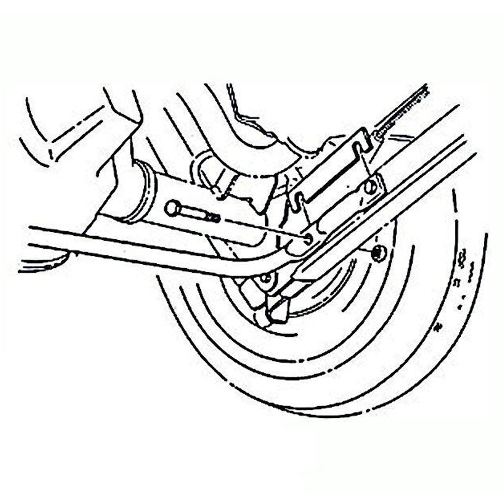 1964-72 GM A-body Lower Rear Control Arm Inserts 2pc