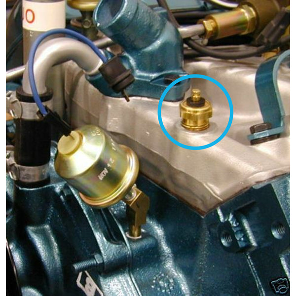 1968-81 GM A-body Water Temp Sending Unit With Gauges, Also 1979 Trans Am Olds 403 Engine
