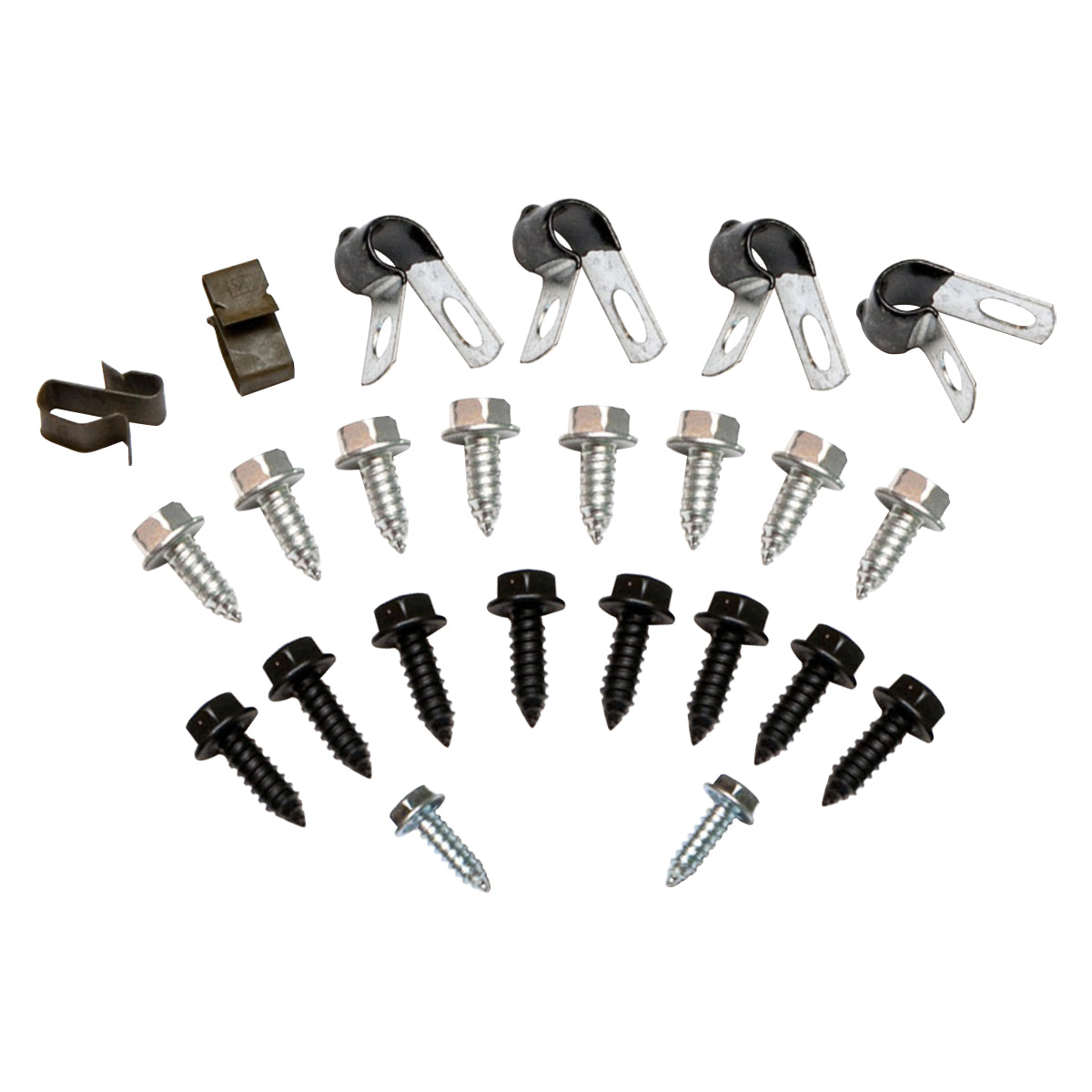 1970 Olds Cutlass Rear Bumper Tail Lights Mounting Kit 24pc, Does both sides - Tail Lights to The Rear Bumper