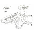 1967-70 Pontiac GTO Inner Fender A-Arm Seals With Staples