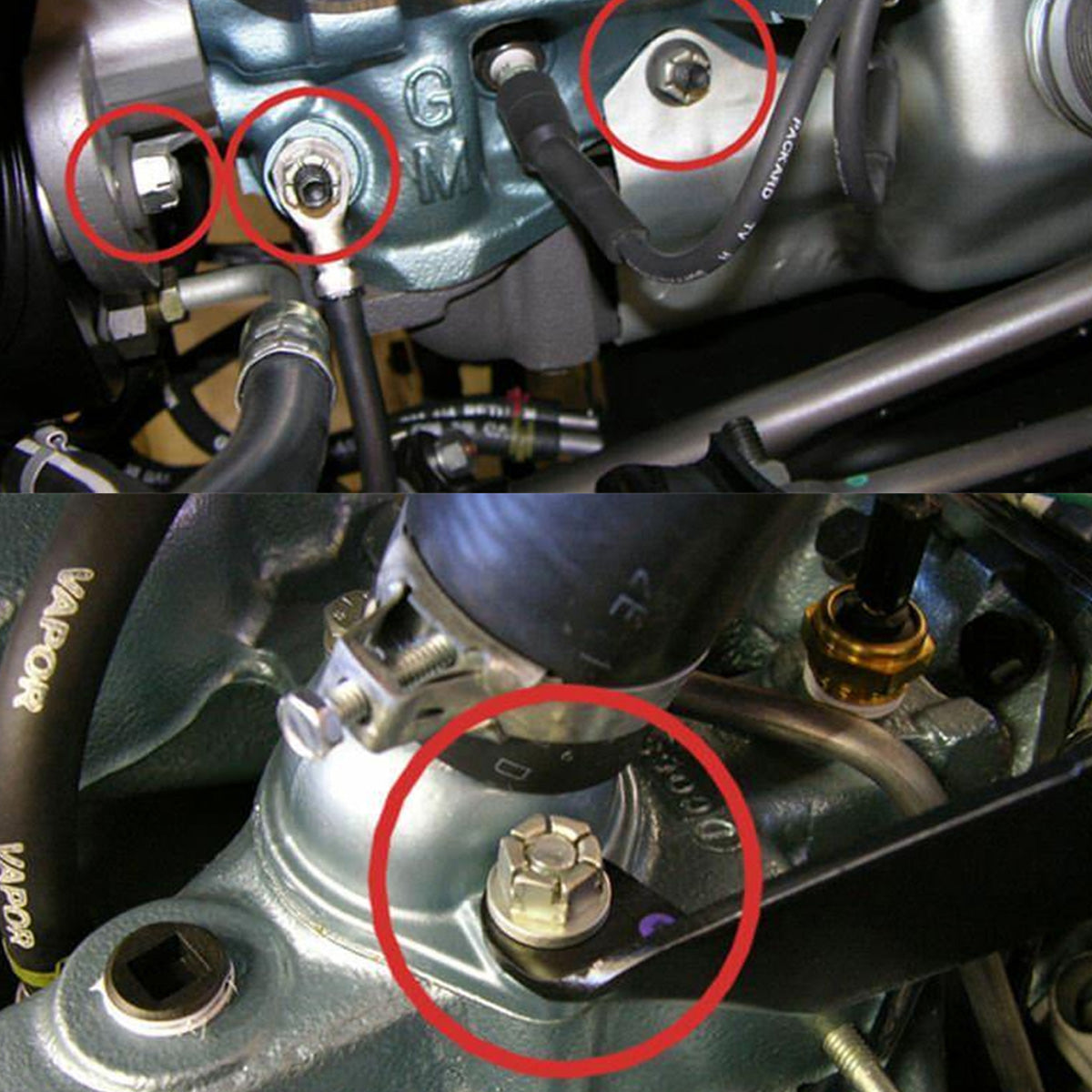1964-77 Pontiac Engine Slot Nuts 2pc.