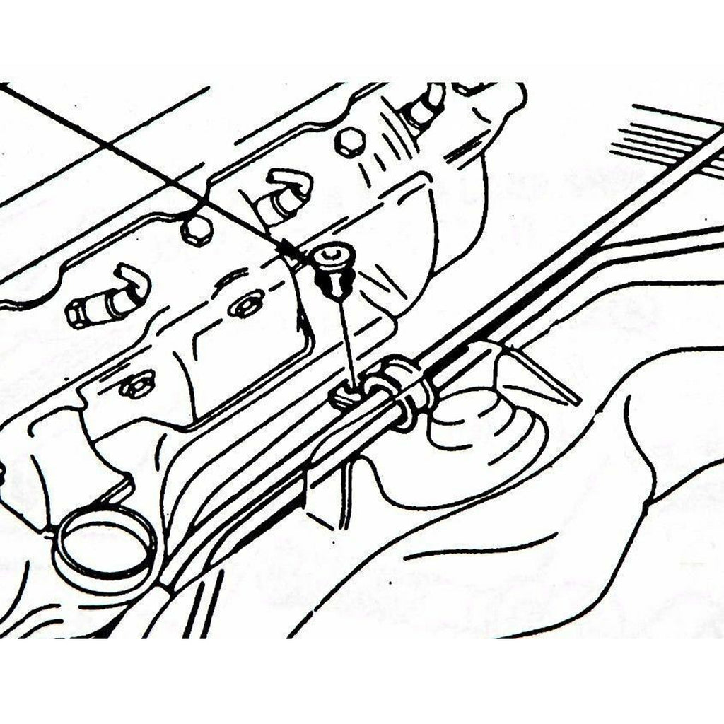 1968-72 Olds Cutlass Trans Mounting Clip To Frame 2pc Kit