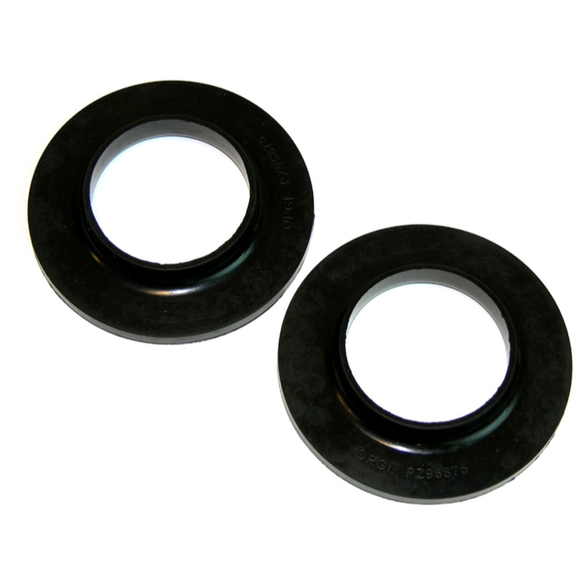 1964-77 GM A-Body Rear Spring Insulator Black Rubber 2pc