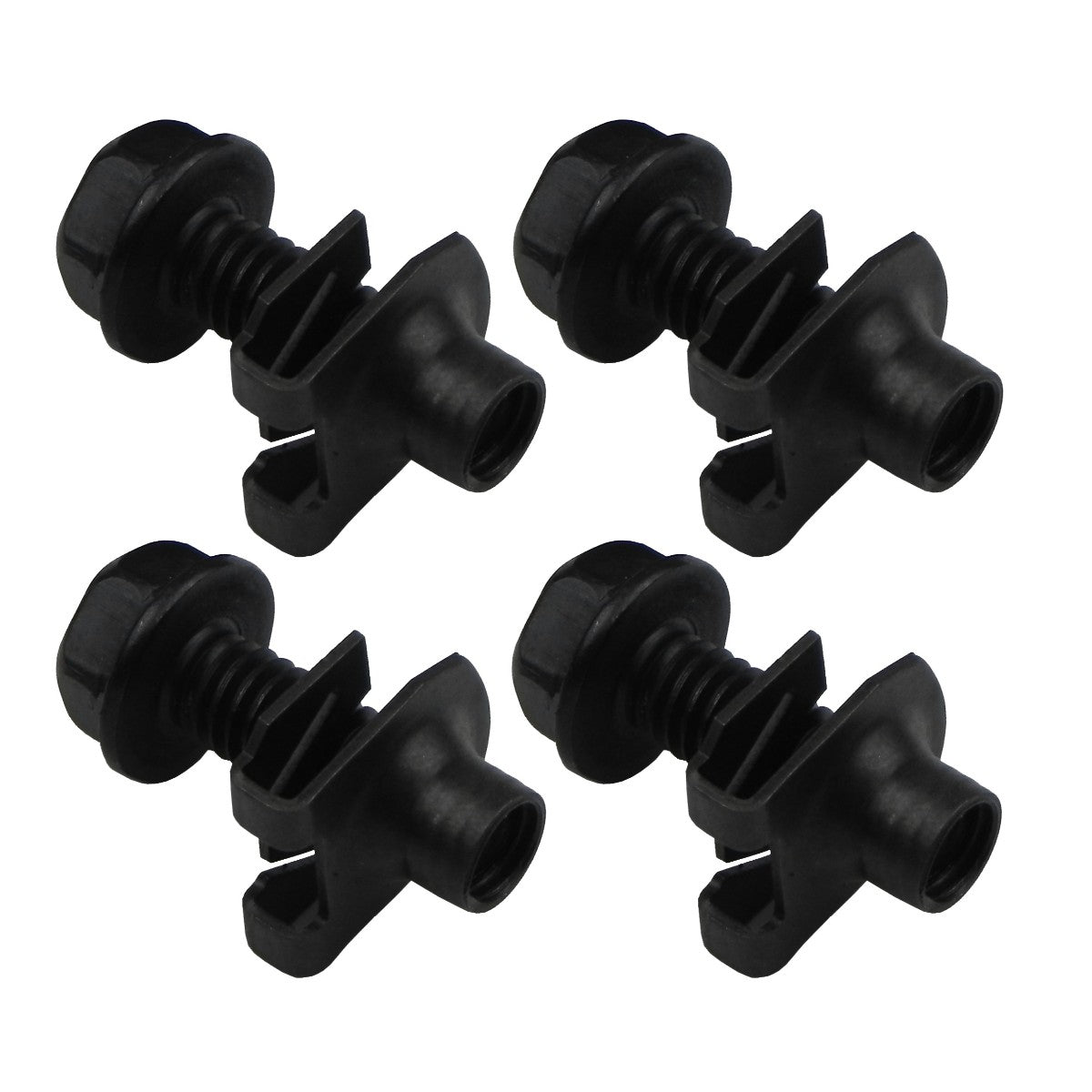 1964-77 GM A-Body  67-69 F-Body  68-74 X-Body  Front Shock Lower Mount Bolts & Clips 8pc