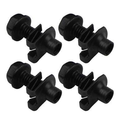 1964-77 GM A-Body  67-69 F-Body  68-74 X-Body  Front Shock Lower Mount Bolts & Clips 8pc