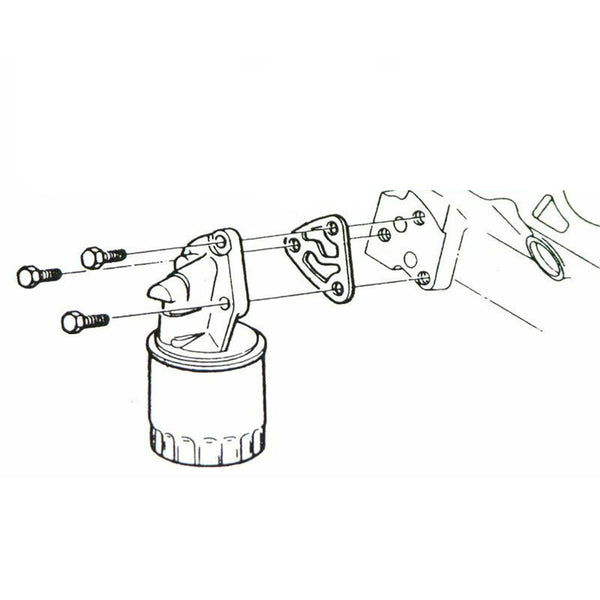 1964-72 Olds Engine Oil Filter Housing To Engine Block Gasket All V8 1pc, Also 1979 Trans Am Olds 403 Engine