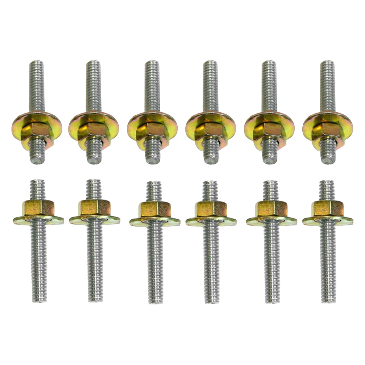 1969 Pontiac GTO LeMans Rear Taillight Bezel Mounting Studs & Nuts 24pc