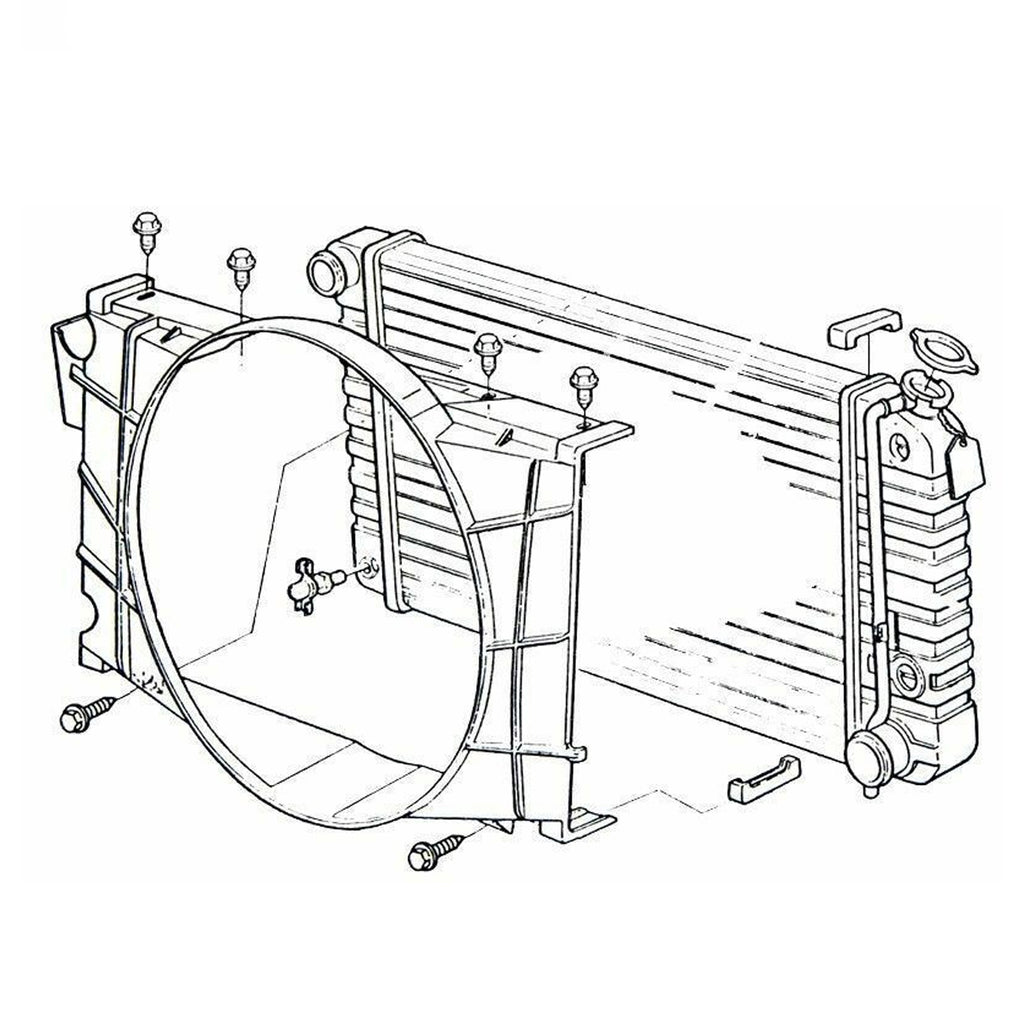 1964-79 GM Radiator Over Flow Hose - Factory Correct With Ribbed Hose 1pc