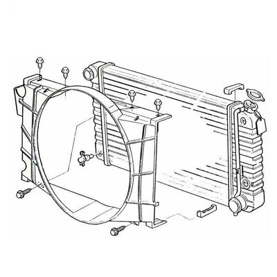 1964-79 GM Radiator Over Flow Hose - Factory Correct With Ribbed Hose 1pc