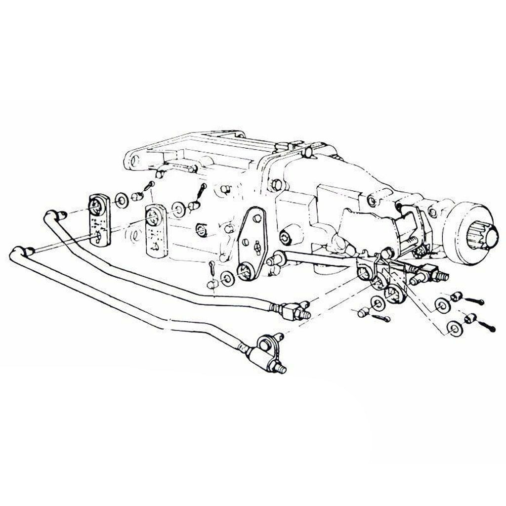 1964-72 GM A-Body 4 Speed Rod Fitting Shifter Rod To Shifter 1pc