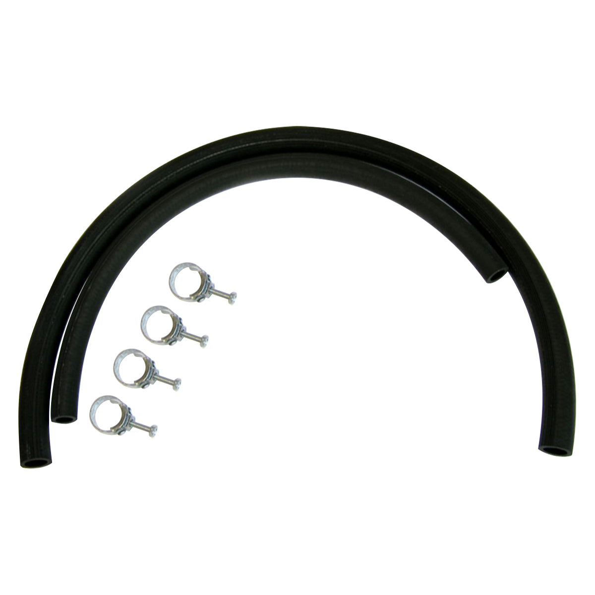 1968-72 Pontiac LeMans Non AC Ribbed Heater Hose Kit 3/4 & 5/8 6pc
