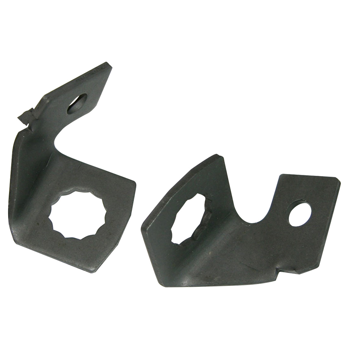 1964-67 GM A-Body Disc Or Drum Brake Hose Mounting Brackets, Pair