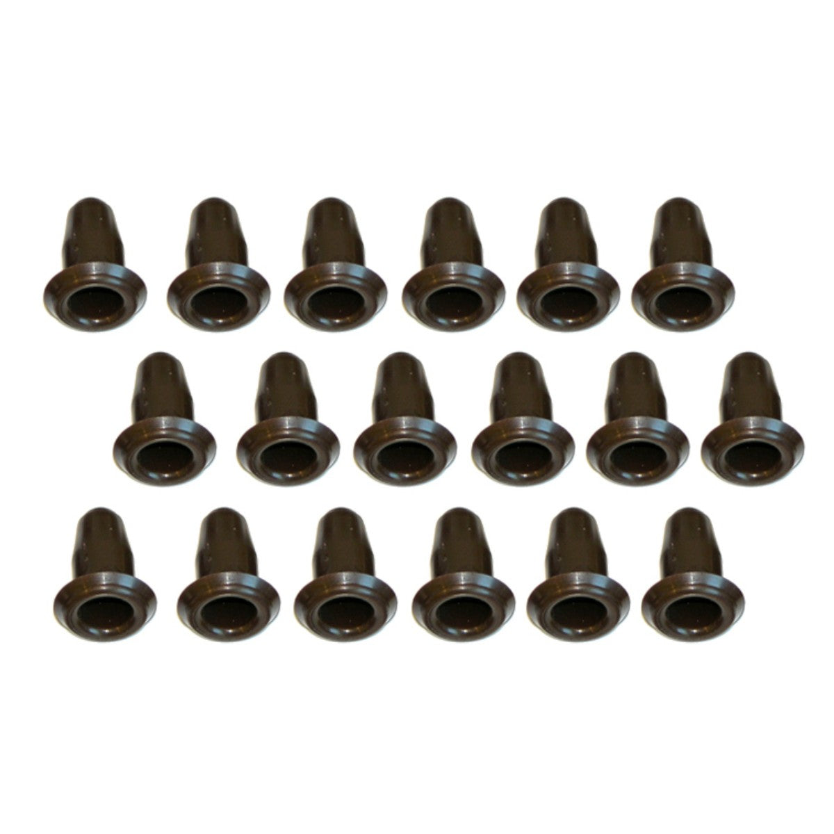 1964-81 GM Door & 1/4 Panel Fastener Grommet Brown Plastic 18 pc