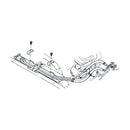 1969 Pontiac Firebird/Trans Am Power Steering Cooler & Return Lines (w/Hoses & Clips), OE