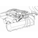 1968-72 Oldsmobile Cutlass Throttle Return Spring 1pc Silver, Also 1979 Trans Am Olds 403 Engine