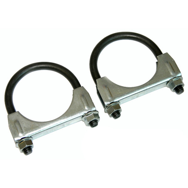 1964-77 GM Correct Muffler Clamp With 3/8" U Bolt 2-1/4 2pc