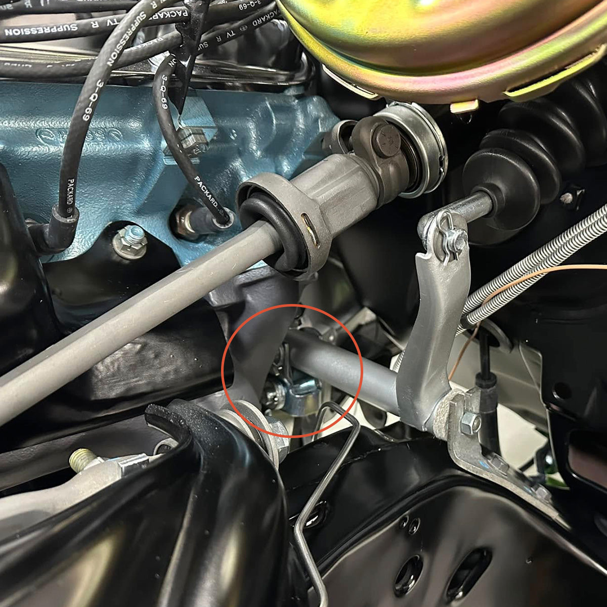 専用 42 1968-72 Pontiac GTO Clutch Z bar Counter Shaft Swivel Assembly