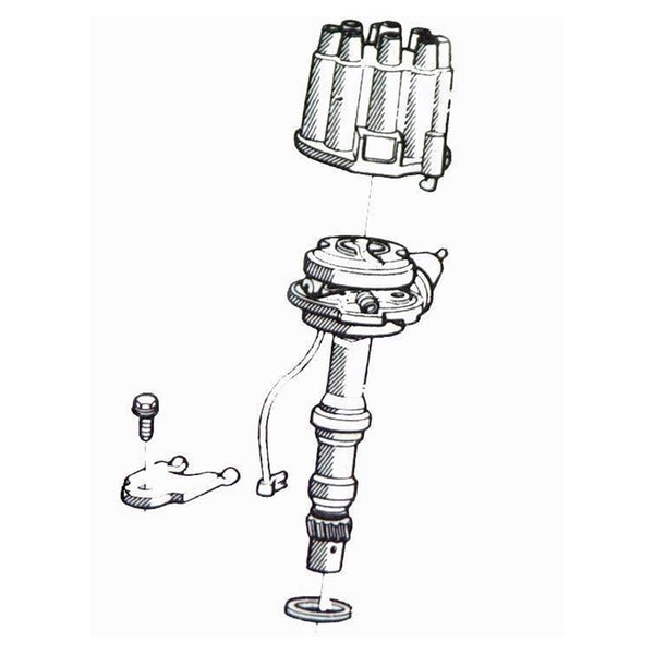 1964-79 Pontiac (All) Distributor Hold Down Clamp 1pc