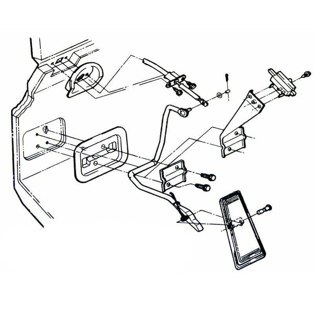 1966-72 Pontiac GTO Gas Pedal Spring 1pc