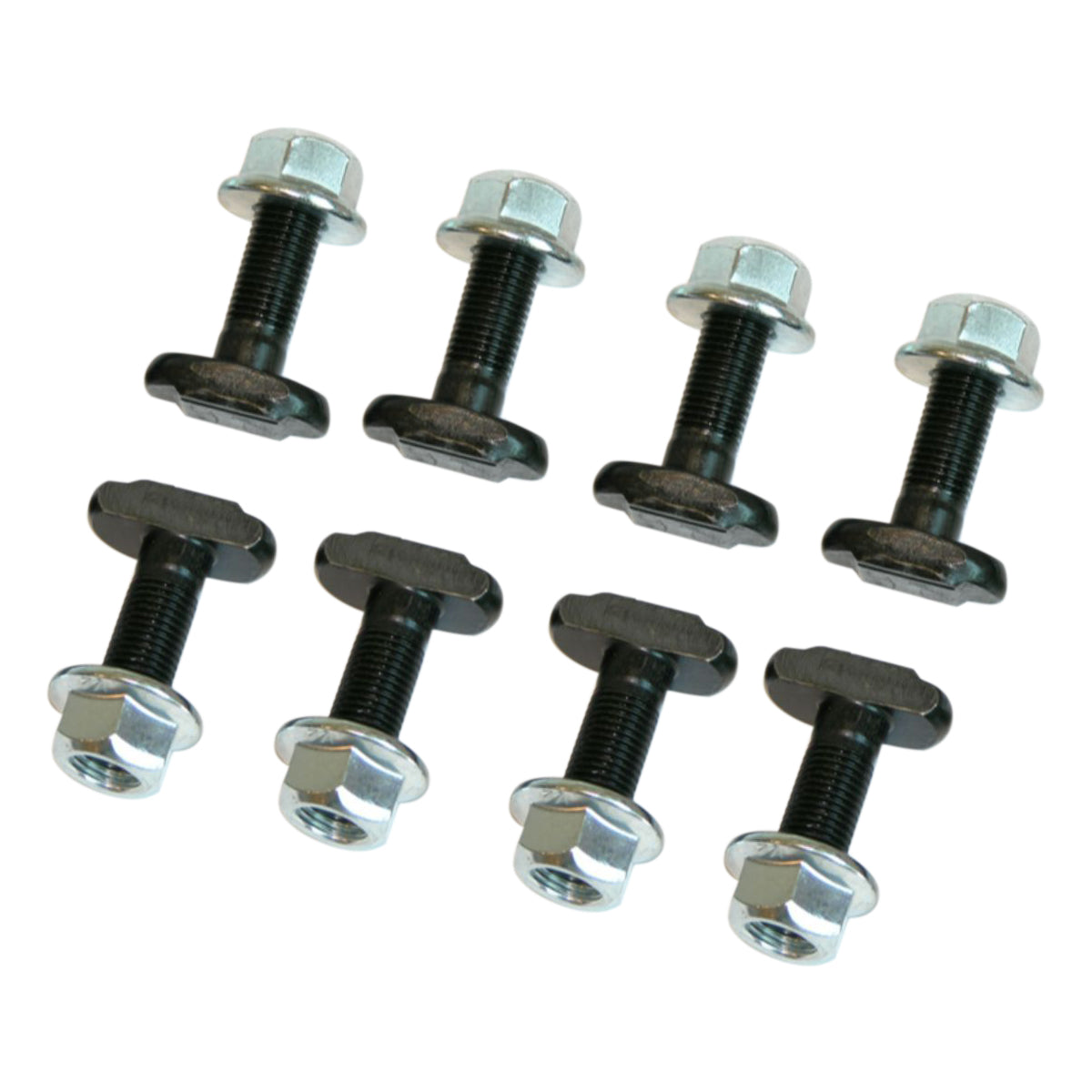 1964-72 Oldsmobile Rear Axle Flange Bolts (Narrow) & Nuts 16 pc