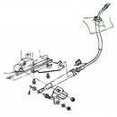 1968-77 Pontiac GTO Automatic Trans T-400 Shifter Cable Bracket For Console Cars 1pc