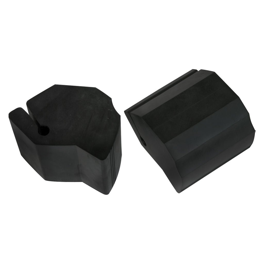 1969 Pontiac, Lemans, Tempest, GTO Rear Bumper Rubber Impact Bumpers 2pc