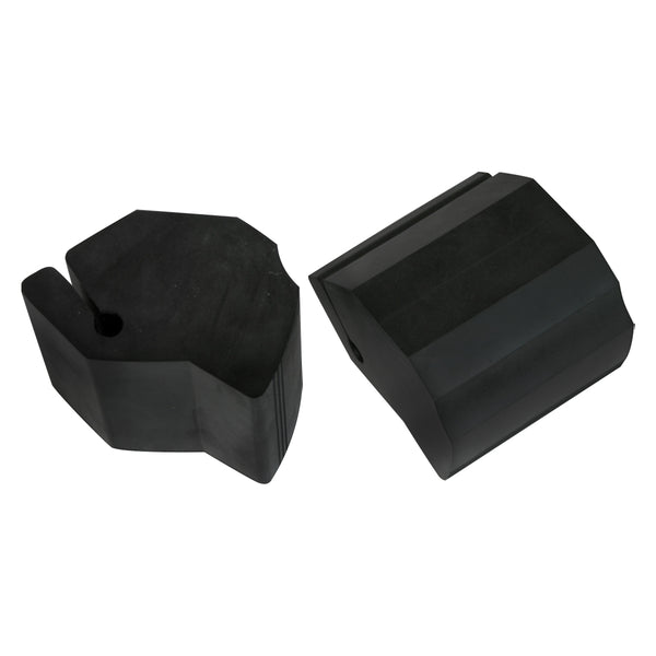 1969 Pontiac, Lemans, Tempest, GTO Rear Bumper Rubber Impact Bumpers 2pc