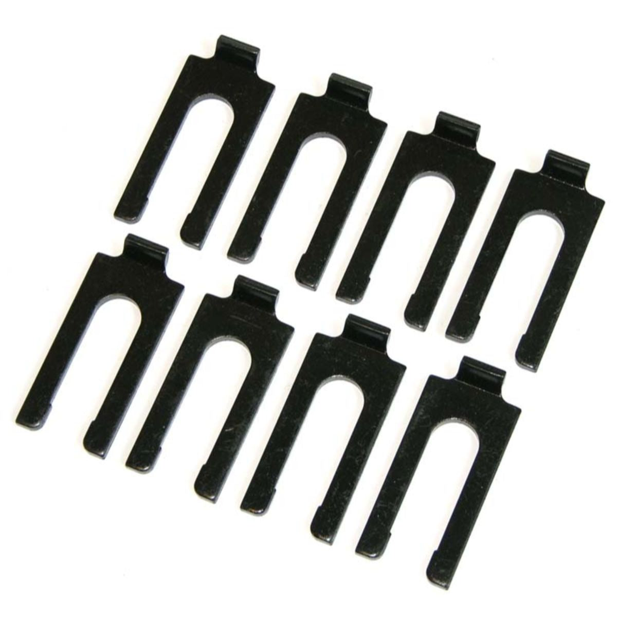1960-72 Pontiac Fender Shim .120 thick long Black Zinc 8pc
