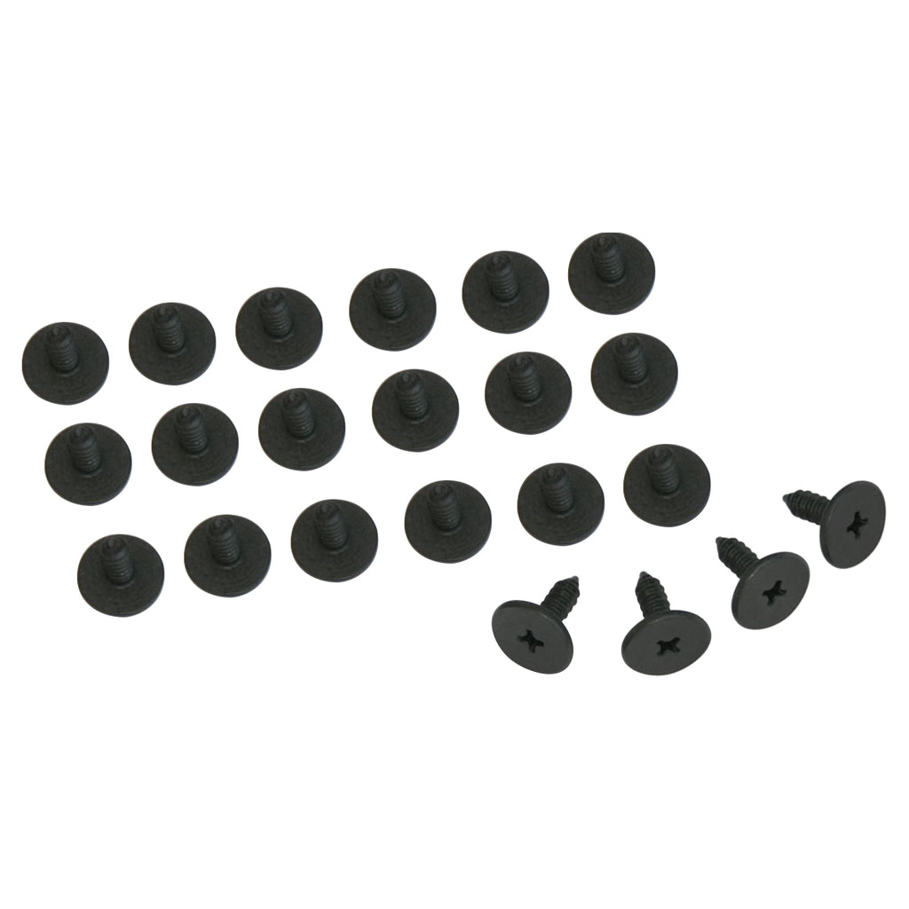 1964-72 GM Roof Rail Weather Strip Channel Trim Screws With Large Head 28pc