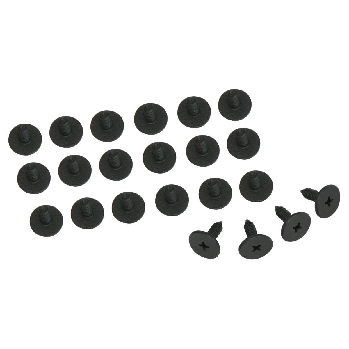 1964-72 GM Roof Rail Weather Strip Channel Trim Screws With Large Head 28pc