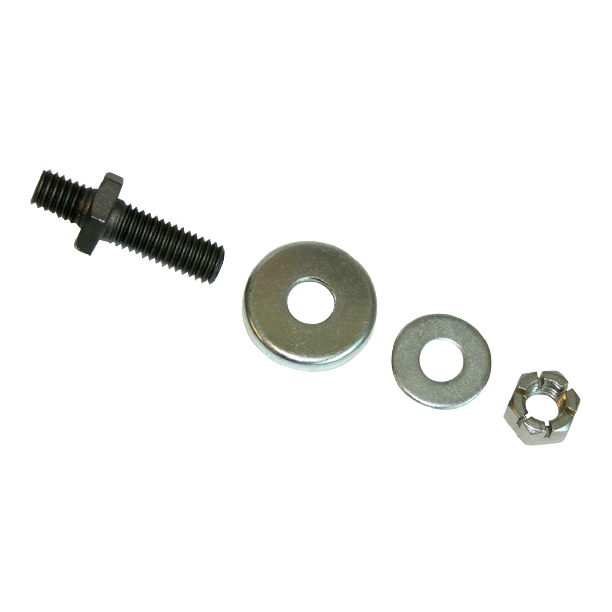 1966-72 Pontiac, GTO, Firebird Power Steering Pump Rear Mounting Stud, Washers Nut 4pc