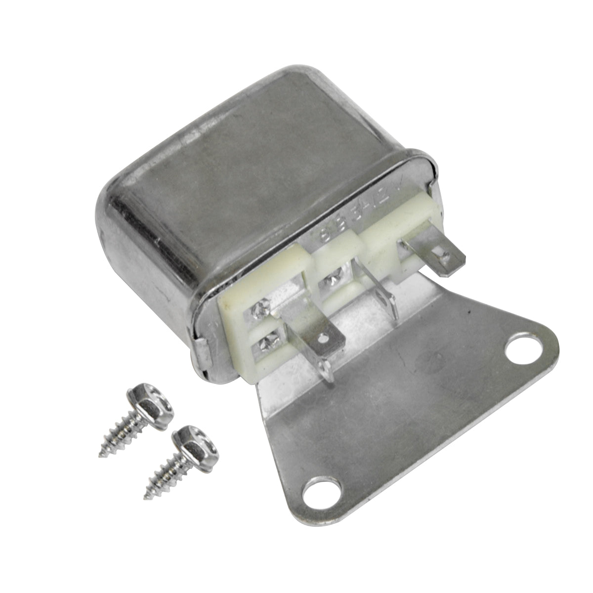 1968-71 Pontiac Horn Relay With Mounting Screws 3pc
