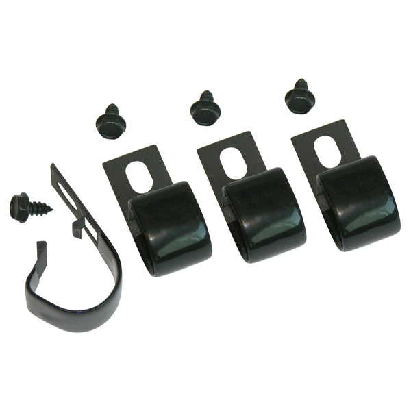 1968-72 Pontiac, GTO, Firebird Fire Wall Wire Retaining Clips Cars With AC 8pc