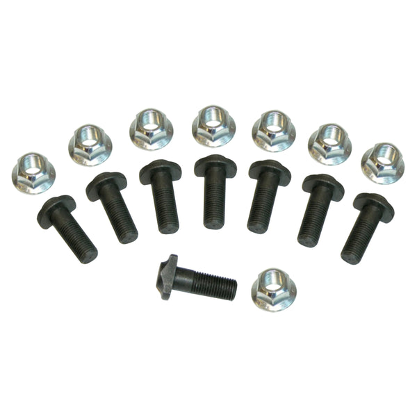 1964-72 Oldsmobile Cutlass Axle Flange To Drum Backing Plate Bolts 16pc