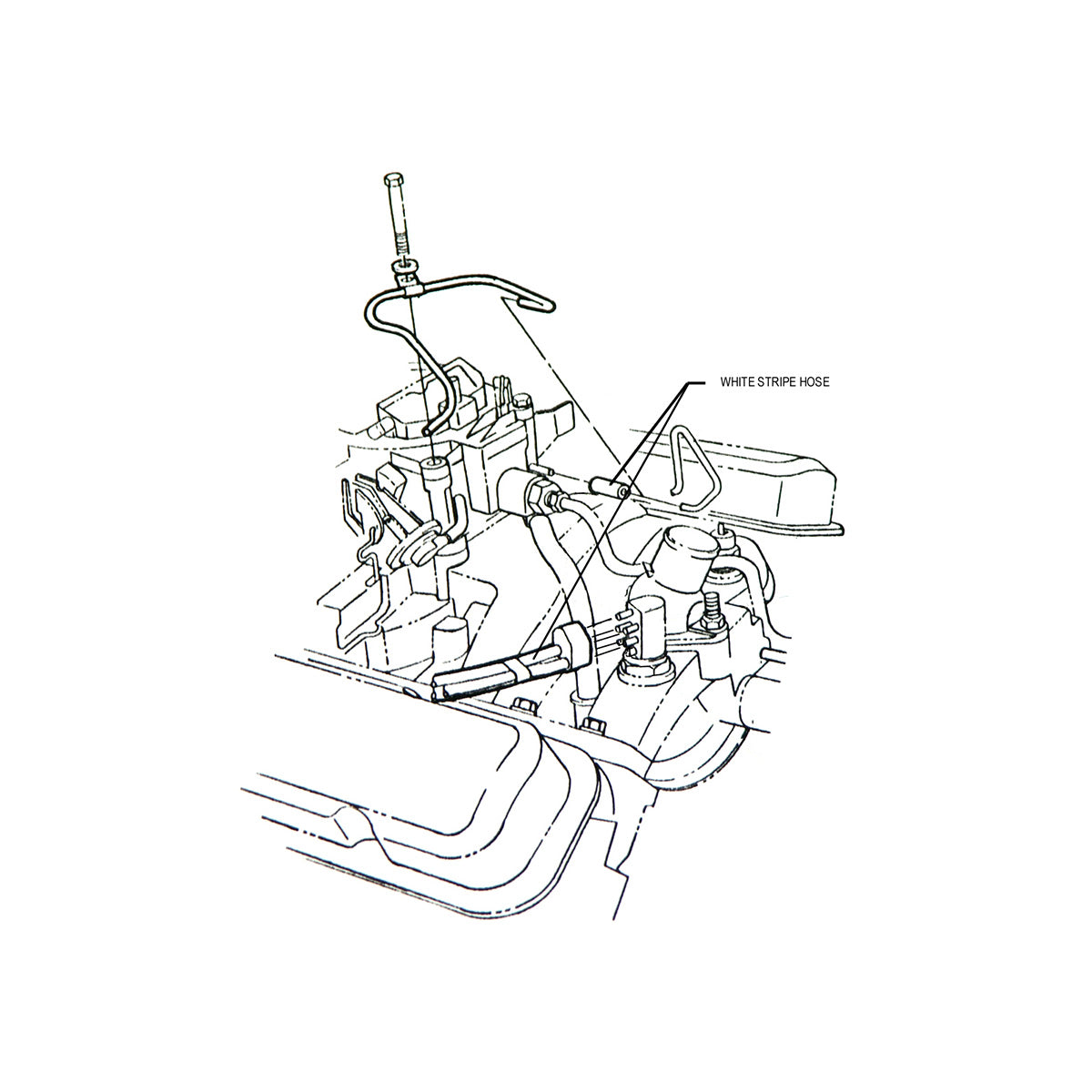 1969 & 1971 Pontiac GTO 455 HO Vacuum Hose Kit For Automatic Cars 3 Port