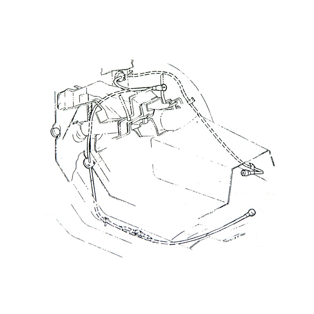 1967-69 Firebird, Camaro Speedometer Cable Firewall Plug 1pc