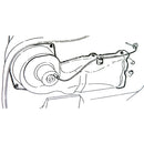 1969-72 Oldsmobile, Cutlass Blower Motor Wire Clip 1pc
