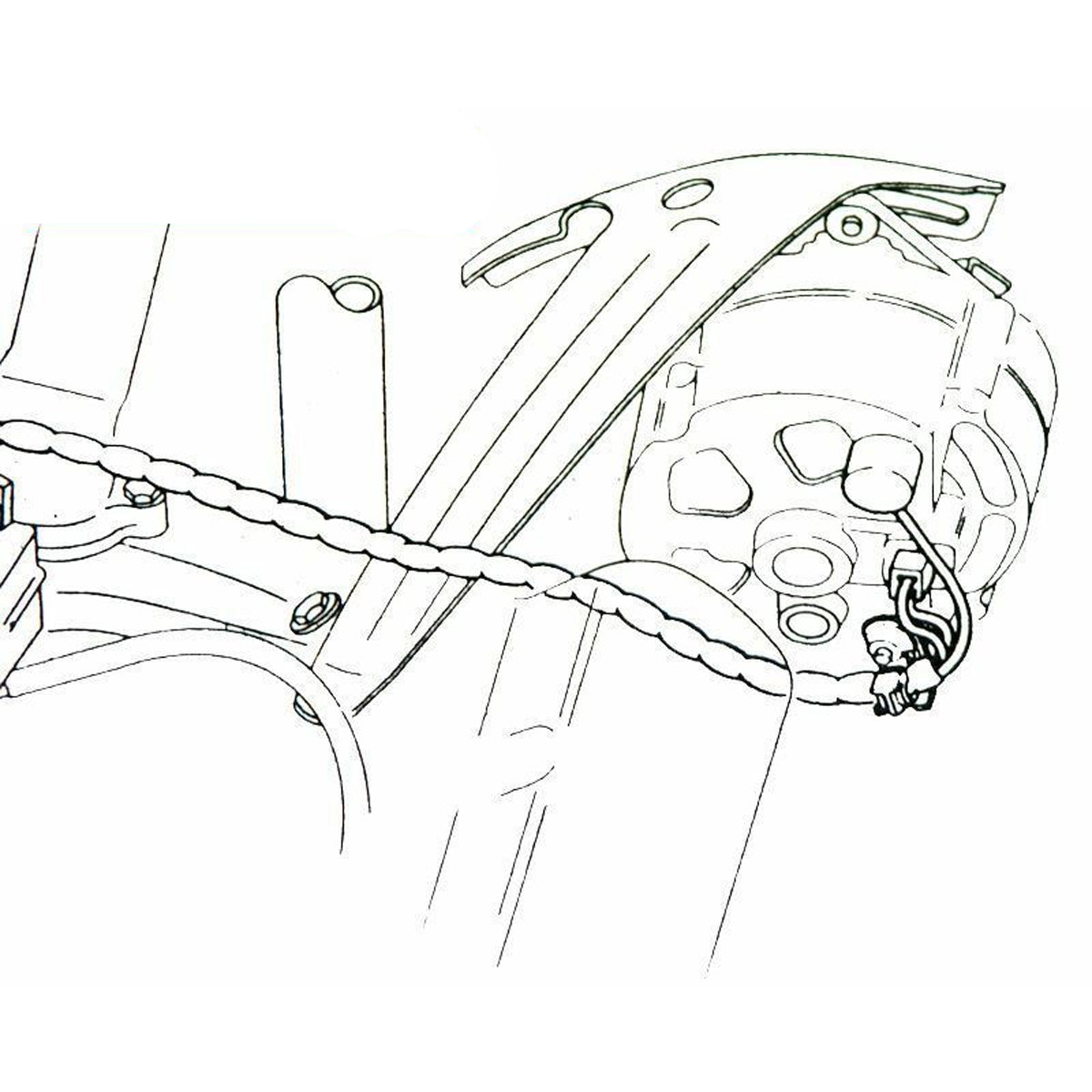 1970 Oldsmobile Alternator Wire Clip 1pc