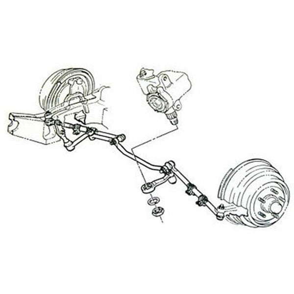 1964-72 GM A-Body, F-Body, X-Body Disc Brake Conversion Spindle Nut Kit 18pc