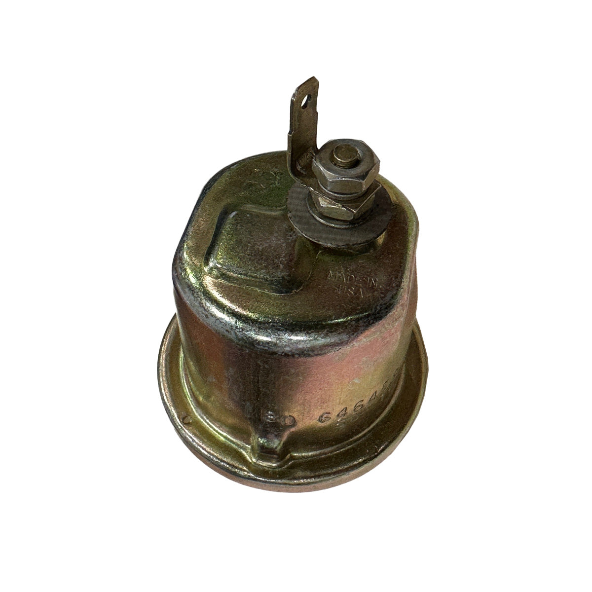1964-72 GM Oil Pressure Sending Unit Brass Wire Lead Elbow 1pc