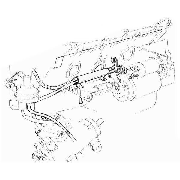 1967-69 Pontiac GTO RA/HO Positive Battery Cable Shield 1pc