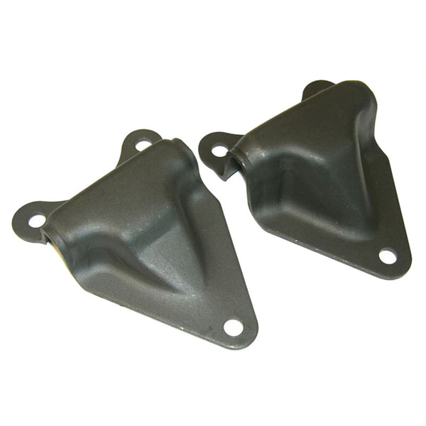 1964-72 GTO Engine Mount Frame Brackets, All Pontiac V8 EXC 455 Pair
