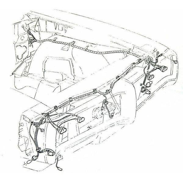 1964-69 Pontiac, GTO Core Support Wiring Clips 10pc
