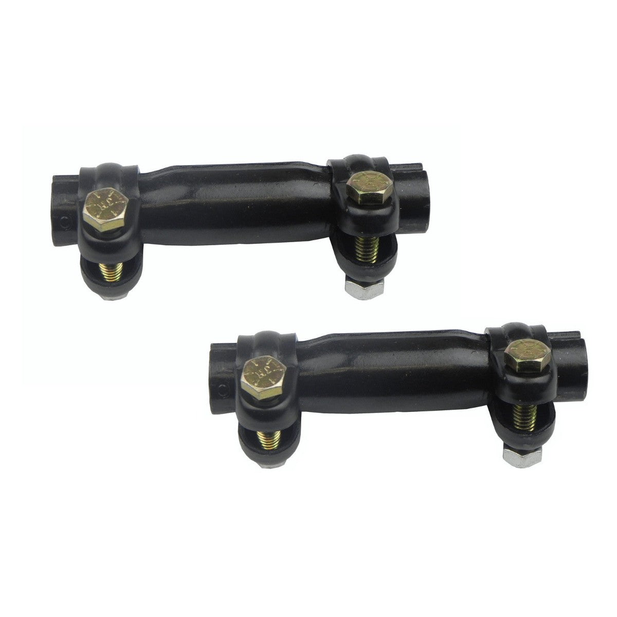 1970-77 GM A-Body Tie Rod Sleeves Black Zinc Plated 2pc