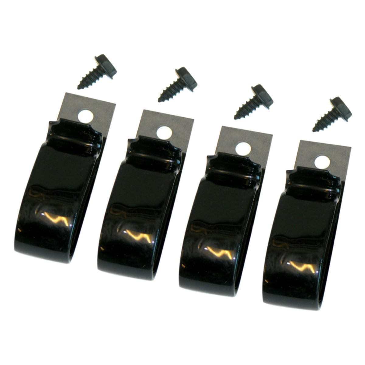 1964-67 Pontiac, GTO Wire Retaining Clips and Screws On Firewall 8pc