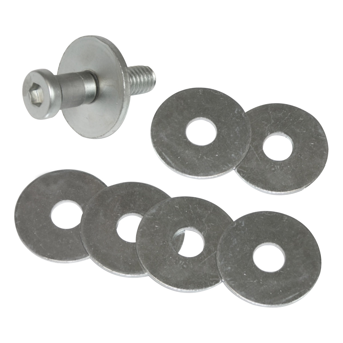 1964-72 GM Door Striker Washer Shim Kit (2 Thick 4 Thin) 6pc