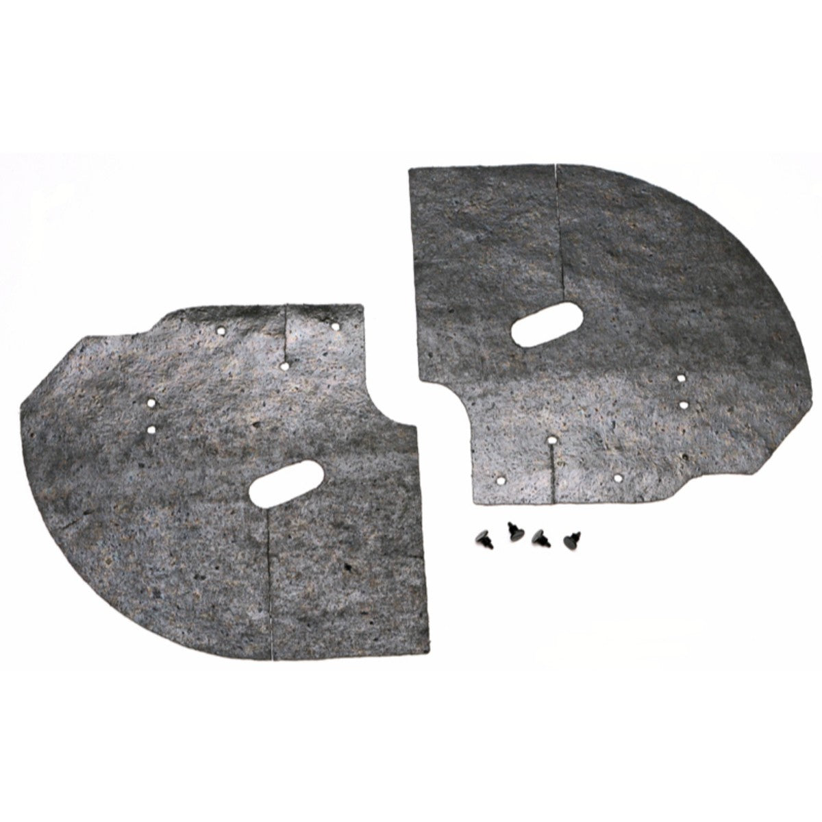 1971-72 Cutlass 442 W-30 Or All 455 CID Radiator Rubber Flaps 2pc