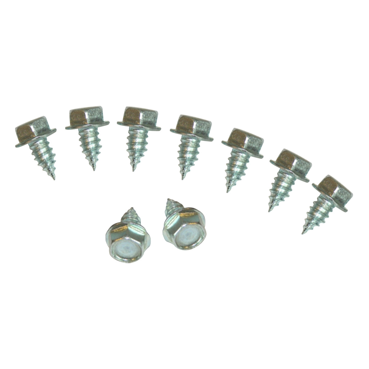 1964-72 GM A-Body F-Body Heater Delete Plates Bolt Kit, 9pc