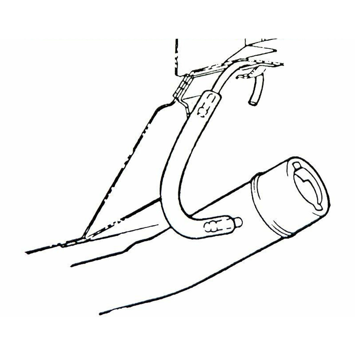 1968 Pontiac GTO/LeMans, 1969-70 Grand Prix 1/4" Fuel Tank Vent Tube Kit